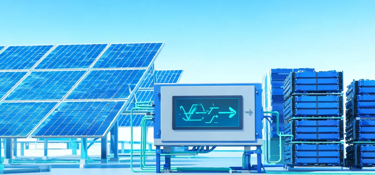 Grid-connected solar and battery energy infrastructure